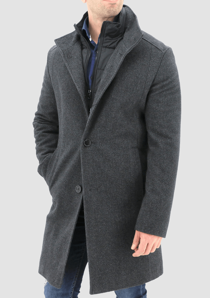 Oliver mens coat by daniel hechter available online at mens suit warehouse melbourne W20DH812-02