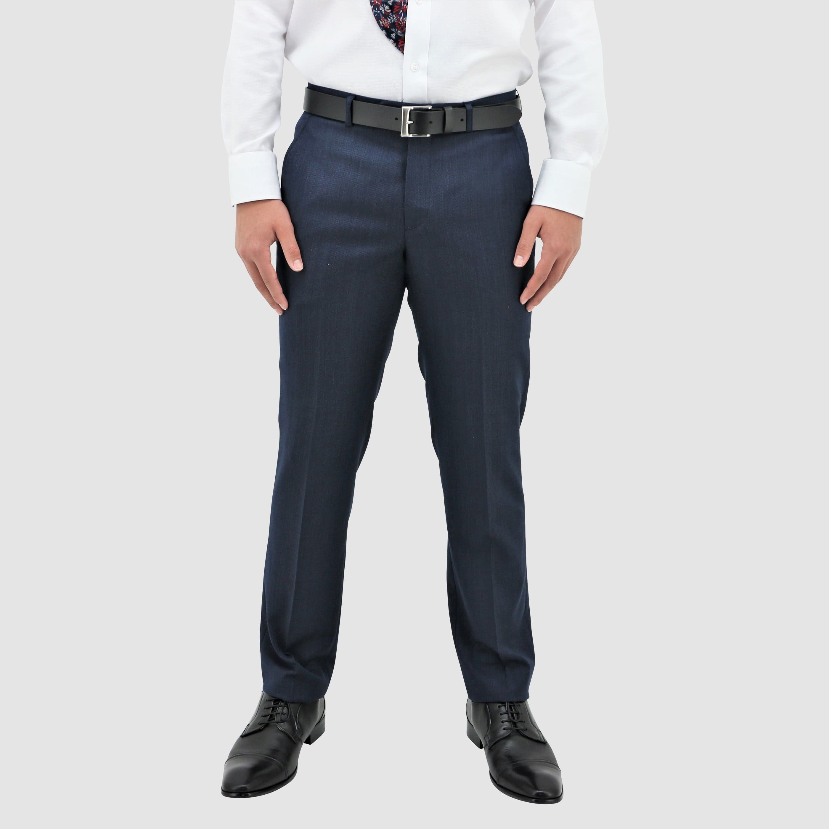 Men's Michel classic fit blue suit by Daniel Hechter