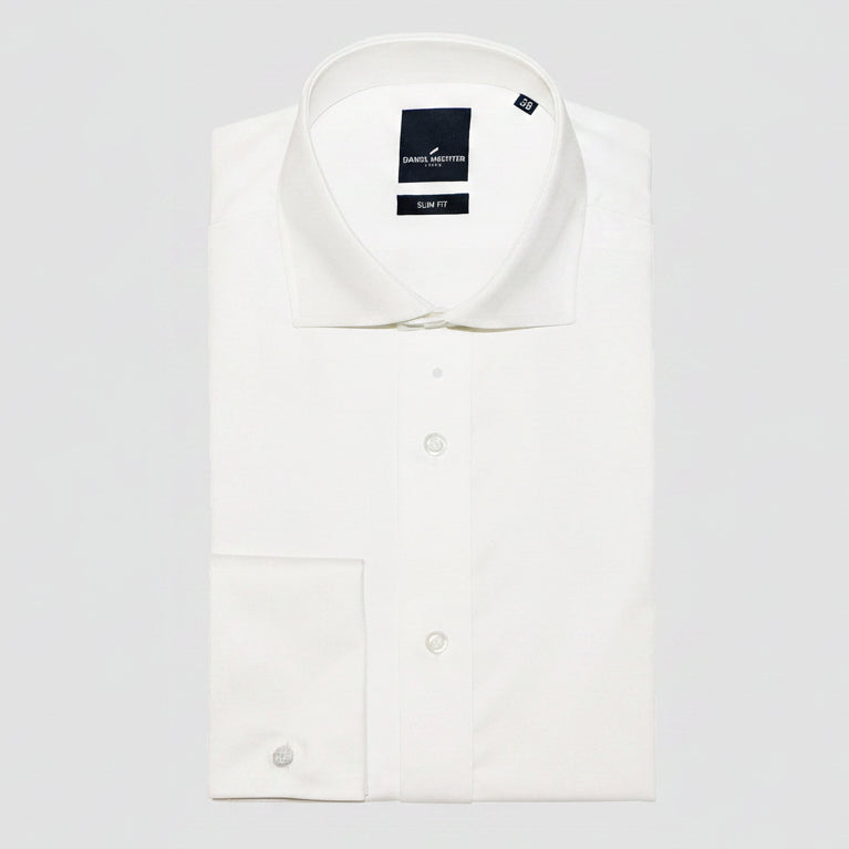 Men's Jacque French Shirt in Cream by Daniel Hechter