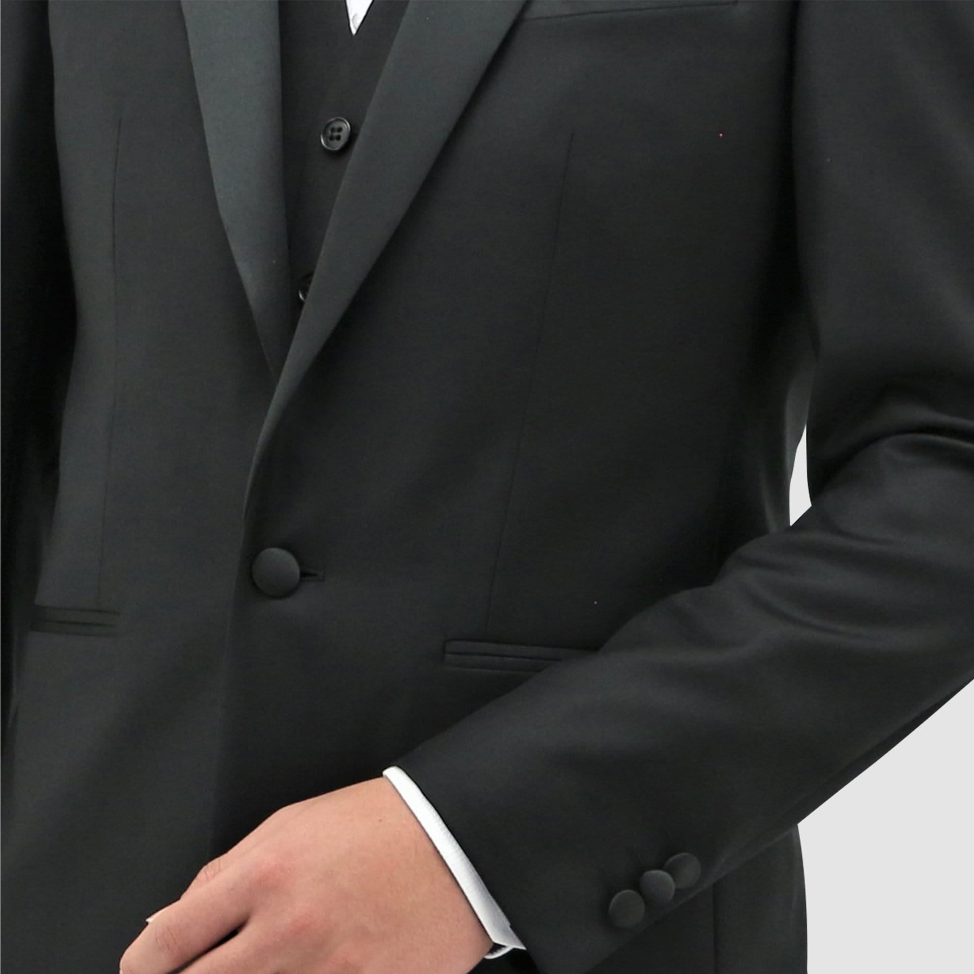 Men’s Slim Fit Jason Tuxedo in Black by Daniel Hechter