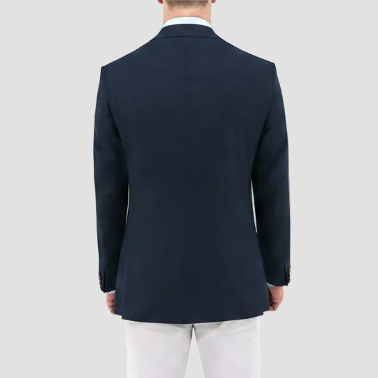 Prague Sports Jacket in Navy by Daniel Hechter.