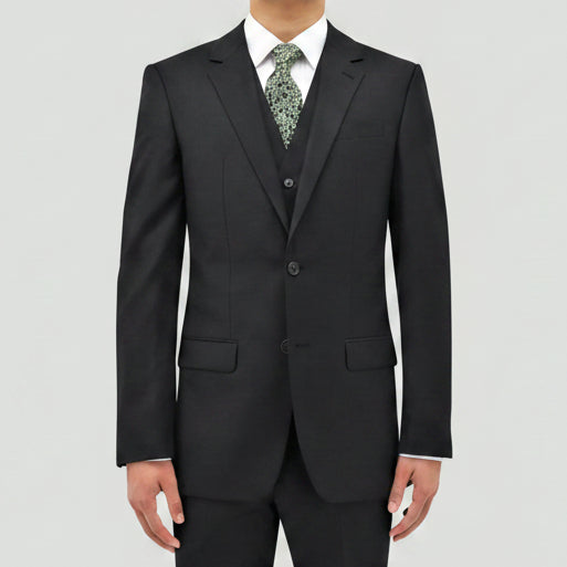 Daniel Hechter Men’s Slim Fit Ritchie Suit in Charcoal