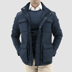 Shop Mens Coats Online Daniel Hechter Mens Winter Jacket in Navy