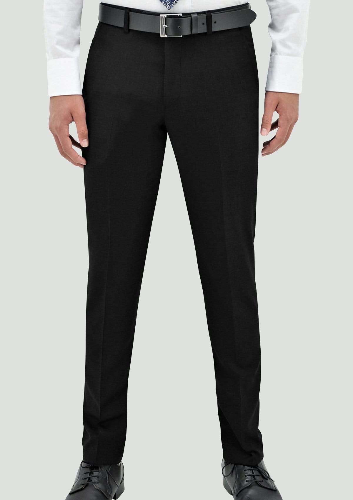 Daniel Hechter slim fit shape suit in black pure wool Mens Suit