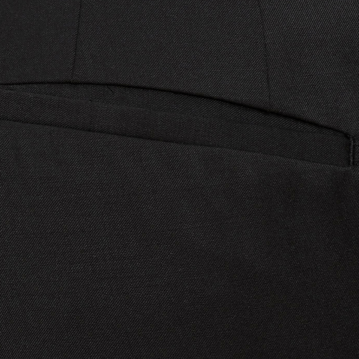 Gibson slim fit blast evening trouser in black pure wool