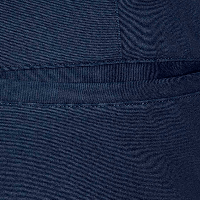 the pocket detail of the mens chino pant from gibson suits