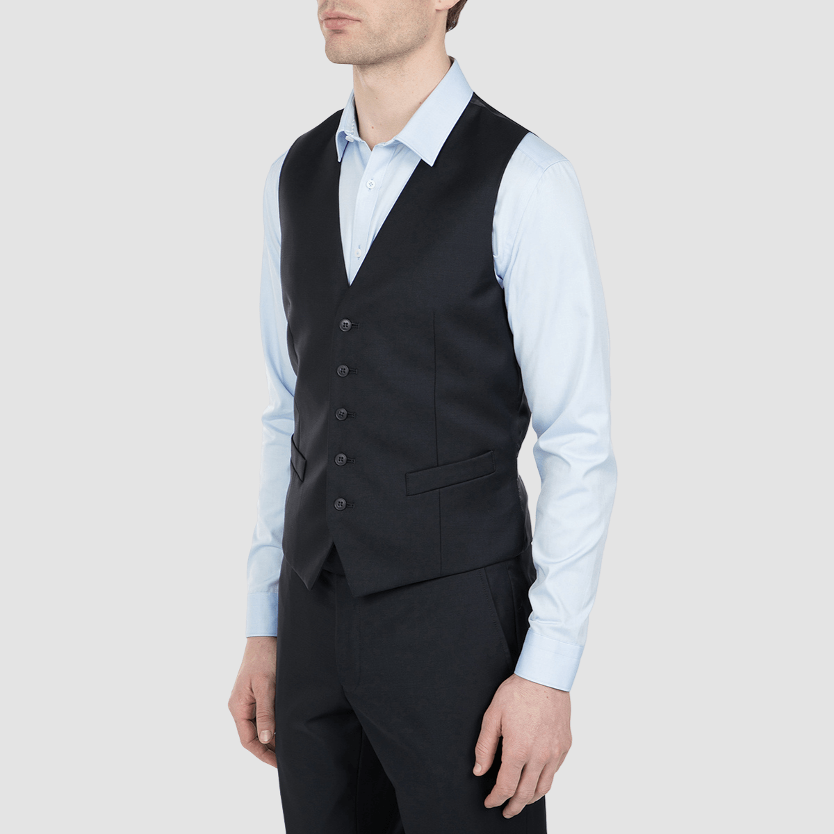 gibson mighty vest in charcoal FGI614
