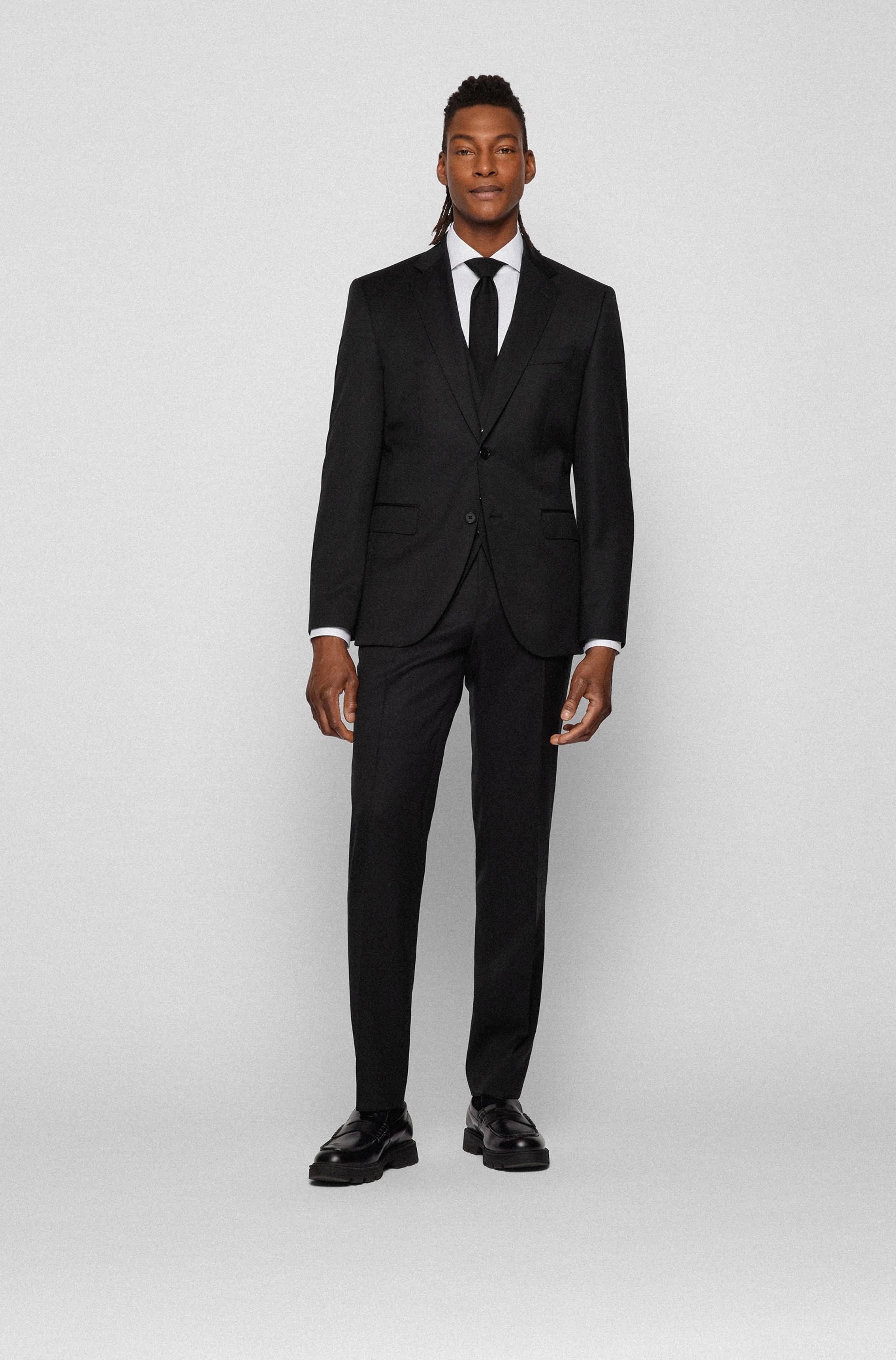 Mens Suits | Hugo Boss Jeckson Black Suit | Mens Suit Warehouse