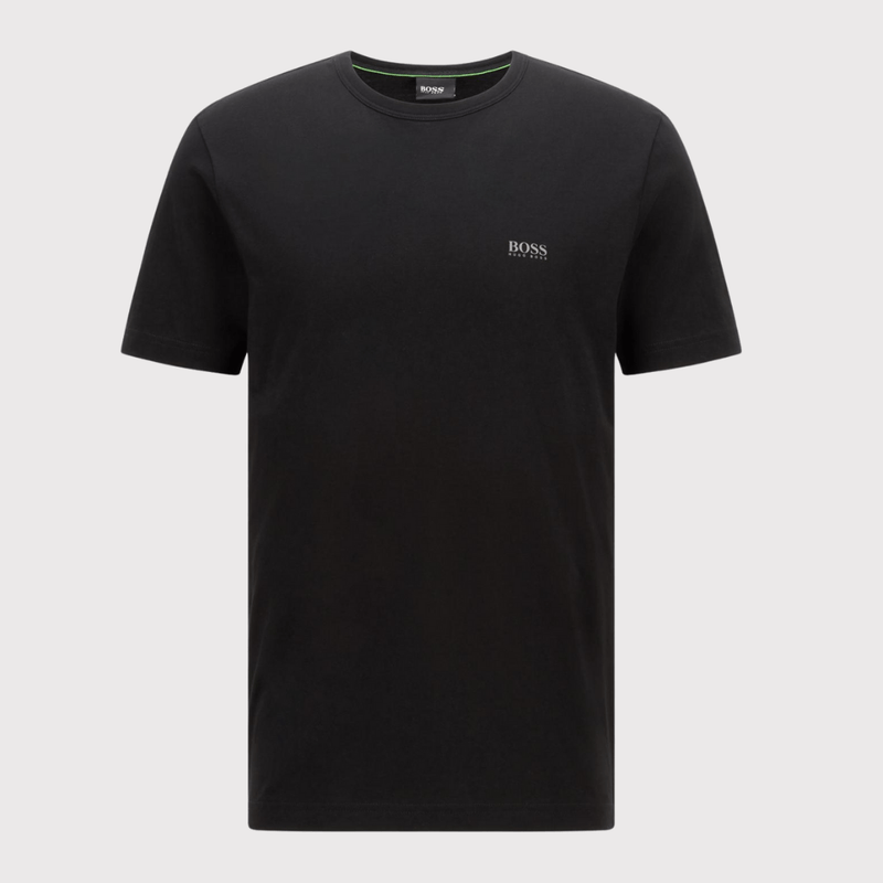 Hugo Boss classic fit crew neck t-shirt in black pure cotton