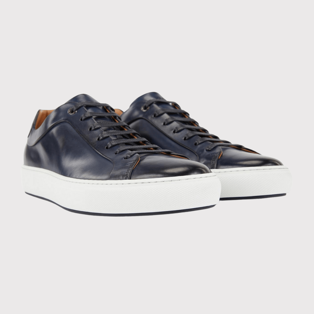 Hugo boss 2025 navy trainers