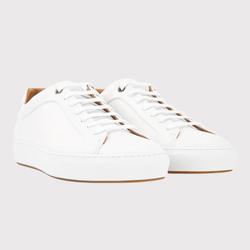 Hugo Boss Mirage Tenn Trainers in White Leather Mens Trainers Mens Suit Warehouse Mens Suit Warehouse Melbourne