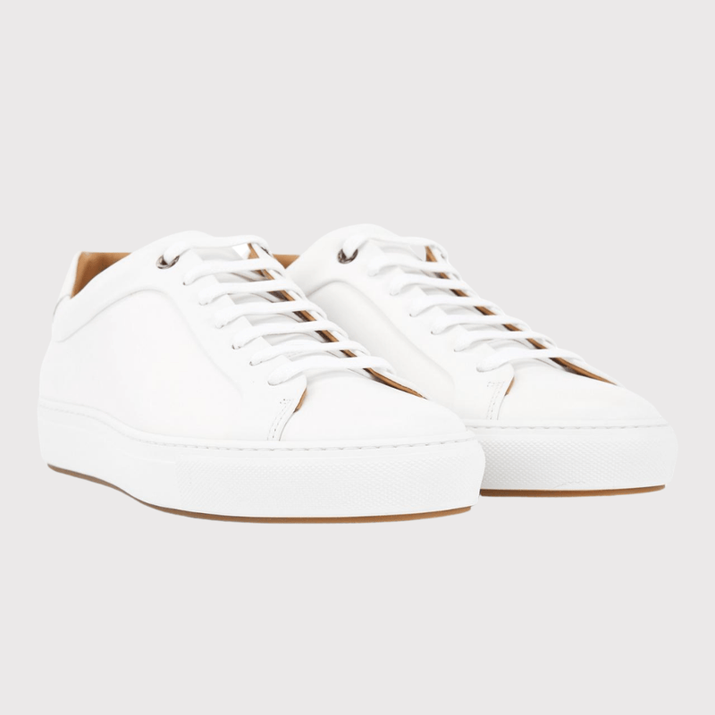 Hugo Boss Mirage Tenn Trainers in White Leather | Mens Trainers | Mens ...