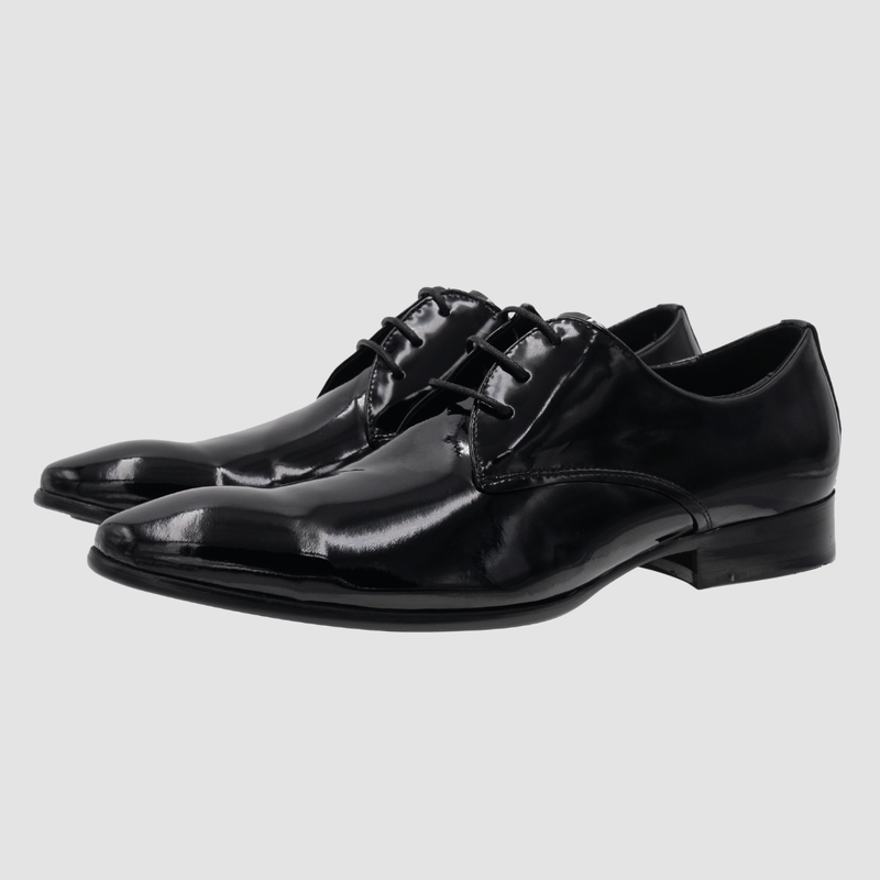 Mens black patent leather dress shoes shop