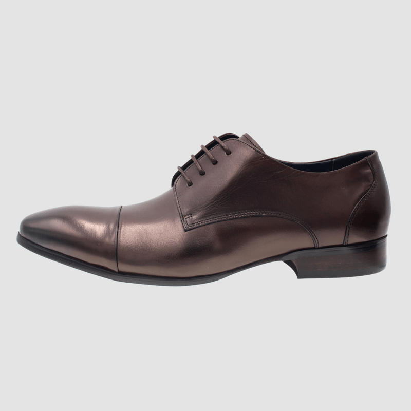 Mens Dress Shoes Martino Carolus mens dress shoe in brown FM104C