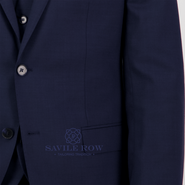 Mens Suits Savile Row Tailored Fit Mens Abram Suit Navy Wool Blend