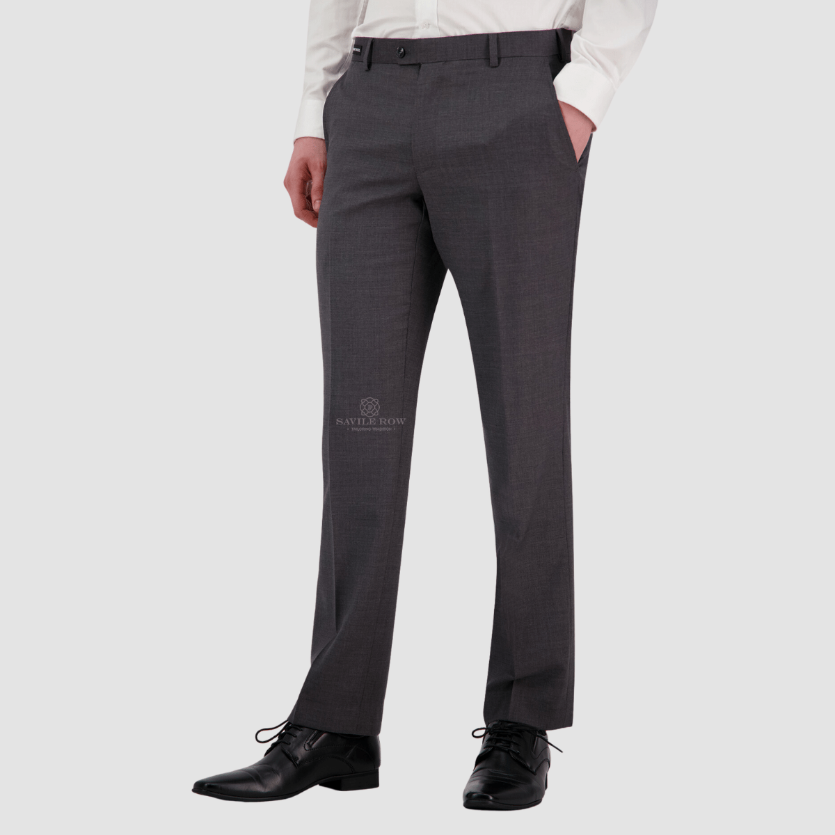 Mens Suits Savile Row Classic Fit Mens Noah Trouser in Grey D8 Mens