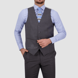 Dark 2025 grey vest