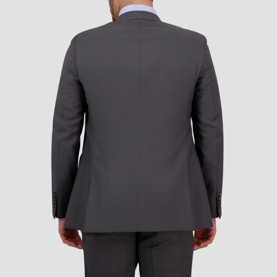 The Abram Grey Suit in Super 110’s Merino Wool.