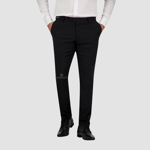mens suit trouser with a tailored fit leg 