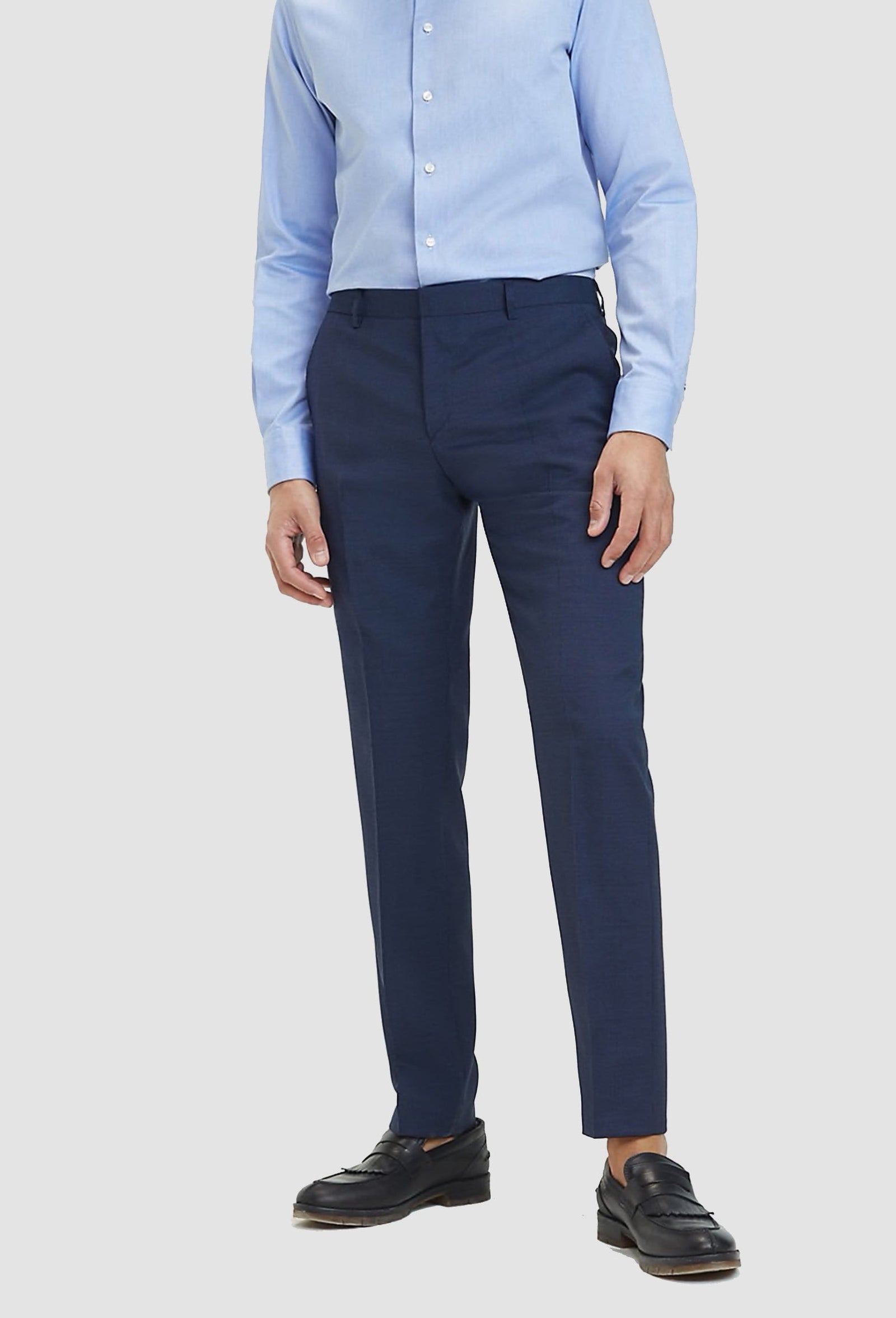 Tommy hilfiger navy suit hot sale