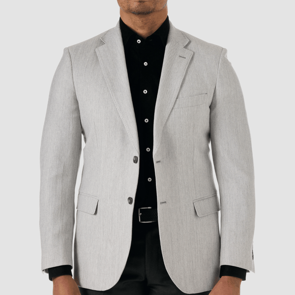 studio italia lenny sport coat in grey menswear for business and social