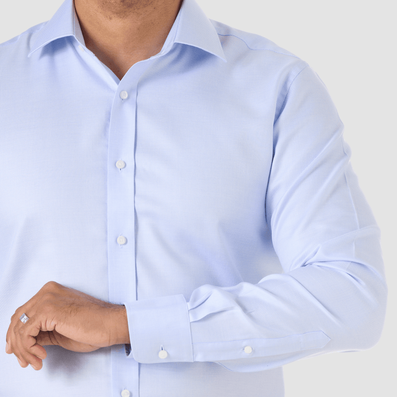 studio italia spencer business shirt slim fit menswear in blue