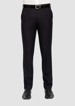 the front of the cambridge classic fit interceptor suit trouser in black FMG100