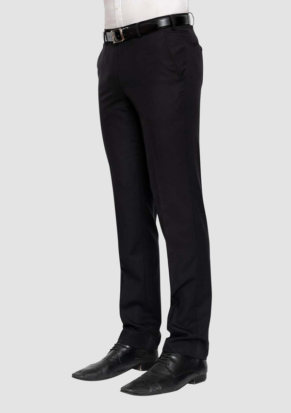 the cambridge classic fit interceptor suit trouser in black on the side FMG100