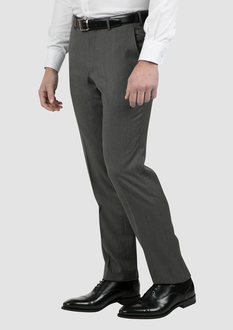 side view of the cambridge jett mens trouser in brown FCG282