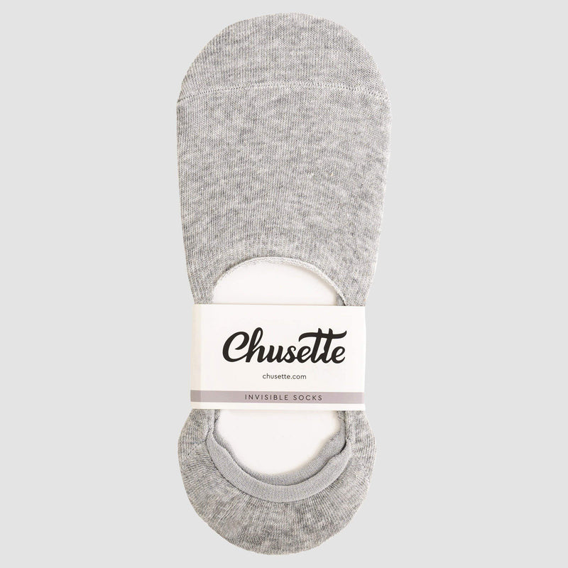 the Chusette Men's 3Pack Invisible Socks in Grey 18-WC-K-2