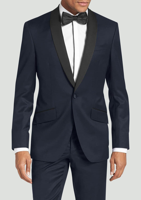 the twilite mens tuxedo in navy blue pure wool by ted baker 1RL0410