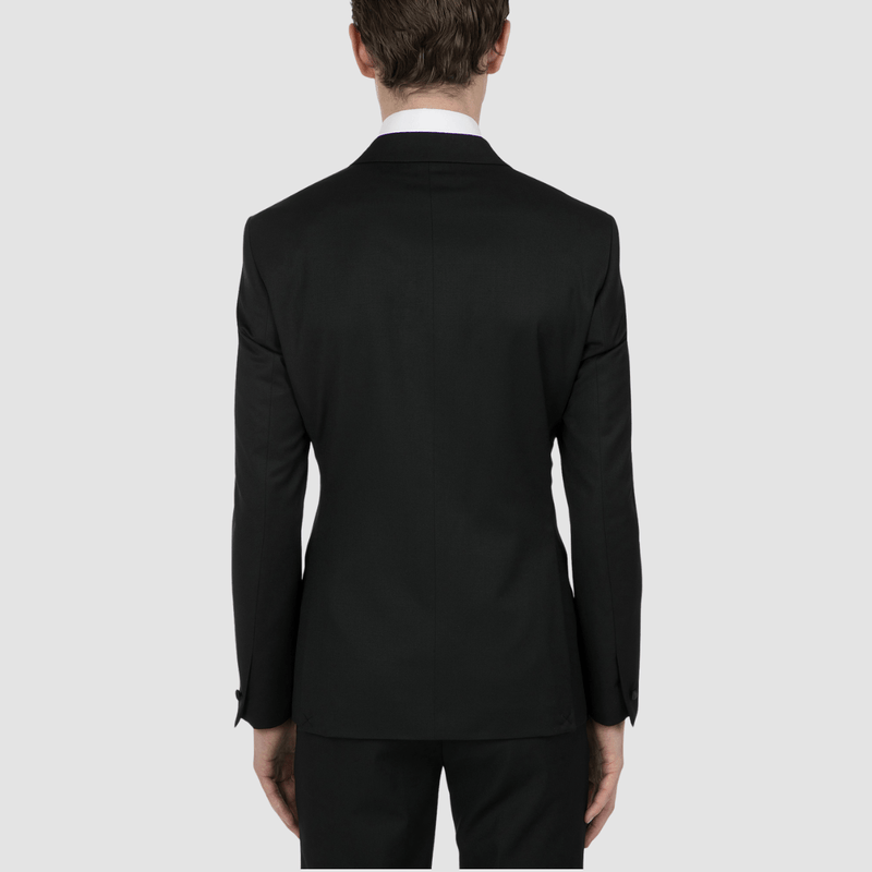 uber stone jack mens suit in black menswear for business, wedding and social occasions