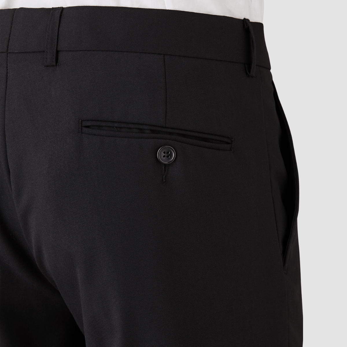 Uberstone slim fit Idris trouser in black