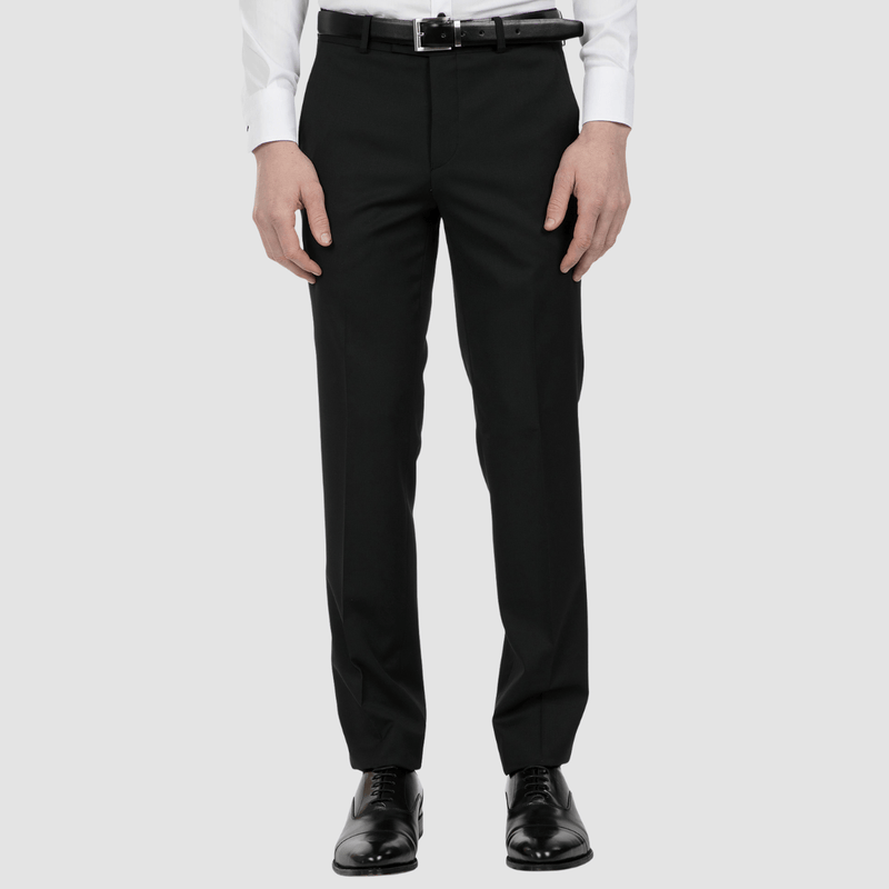 Uberstone Jack Slim Black Trousers Mens Suit Warehouse Melbourne