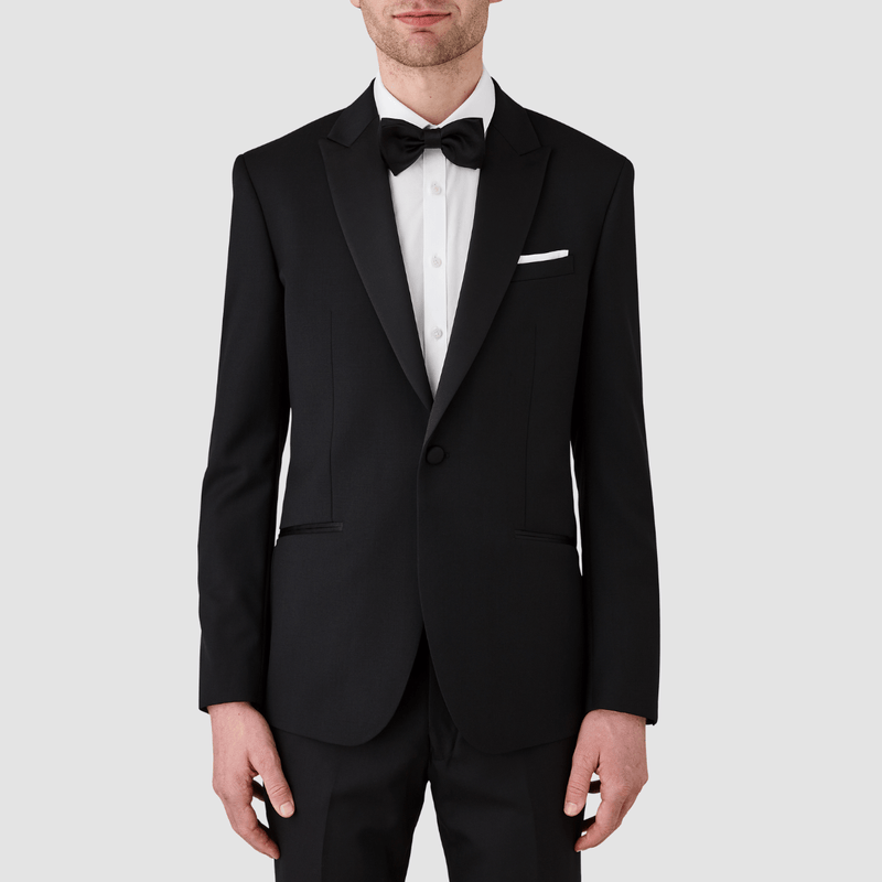Uberstone Slim Fit Malik Suit in Black – Mens Suit Warehouse - Melbourne